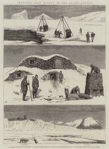 Skisser från naturen i de arktiska områdena